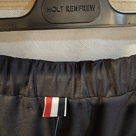 THOM BROWNE Super 120's Wool Twill Track Pants - Picture 7 of 8
